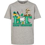 Polo casual grigie per bambini Mister Tee Looney Tunes 