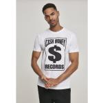 Mister Tee T-shirt Cash Money Record Bianco XS Uomo