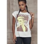 Mister Tee David Bowie Short Sleeve T-shirt Bianco S Donna