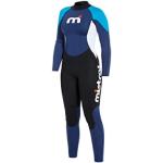 MISTRAL Wetsuit 3/2 GBS Full Suit, Mute Donna, Blu-Bianco-Nero, XS