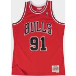 Mitchell&Ness Canotta Chicago Bulls Dennis Rodman 97-98 Rosso Uomo