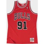 Mitchell&Ness Canotta Chicago Bulls Dennis Rodman 97-98 Rosso Uomo LHSMJYGS18154-GC1-G7A-S