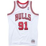 Mitchell & Ness Chicago Bulls Dennis Rodman Canotta White