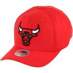 Cappellini rossi a tema Chicago per Uomo Mitchell & Ness Chicago Bulls 