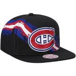 Mitchell & Ness Montreal Canadiens Vintage Paintbrush Snapback Cap, Nero , Taglia unica