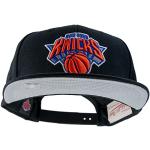 Cappelli neri a tema New York con visiera piatta per Uomo Mitchell & Ness New York Knicks 