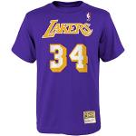 Mitchell & Ness NBA HWC Name & Number Tee - Los Angeles Lakers - Shaquille O'Neal