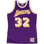 Mitchell & Ness NBA Los Angeles Lakers Magic Johnson Purple 1984-85 Swingman Jersey X Large