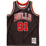 Canotte rosse M in twill a tema Chicago Mitchell & Ness Chicago Bulls 