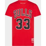 Mitchell&Ness T-Shirt Chicago Bulls Pippenn Rosso Uomo LHTCRWINTL123-CBUL-G7A-S