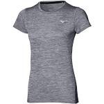 T-shirt grigie XL da running per Donna Mizuno Core 