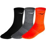 Mizuno Training Socks 3P Black/Melange/Orange - L