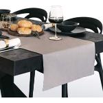 Runner da tavolo moderno a griglia con nappa tovaglia in velluto grigio  mobile TV parapolvere decorazione