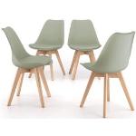 Set verdi 4 pezzi tavolo con sedie Mobili Fiver 