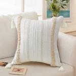 Cuscini avorio 50x50 cm di cotone per divani 