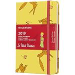 Moleskine 2019 Agenda Settimanale Le Petit Prince 12 Mesi, con Spazio per Note, in Edizione Limitata Tascabile, Giallo Girasole