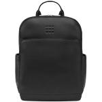 Moleskine - Classic Pro Backpack in Pelle, Zaino Porta Pc per Laptop, iPad, Notebook fino a 15'', per Uomo, 43 x 33 x 14 cm, Nero