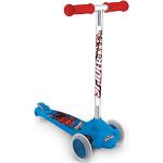 Mondo Toys - Monopattino 3 ruote - Twist & Roll Spiderman - freno di sicurezza posteriore - rosso/bianco/blu - 18395