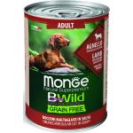 Monge BWild Grain Free Adult scatoletta per cani - agnello con zucca e zucchine 400 g