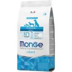 Monge All Breeds Adult Light Salmone con Riso - 12 Kg - 1 sacco