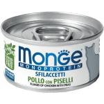 Monge Monoprotein Sfilaccetti Pollo & Piselli 80 Gr.