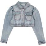 Jeans classici blu di cotone manica lunga per bambina Monnalisa di YOOX.com con spedizione gratuita 