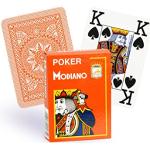 Mono- Carte Poker, Colore Orange, 300485