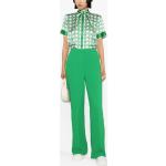 Camicie stampate scontate verdi S mezza manica per Donna Casablanca 