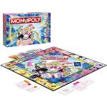 Mosse vincenti, gioco Monopoly basato su Sailor Moon, con personaggi anime tra cui Usagi, Rei, il Professor Tomoe e Chibi Moon, regali per i fan degli anime, dagli 8 anni in su