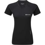 Montane Snap Short Sleeve T-shirt Nero M Donna