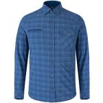 Camicie stretch blu XXL manica lunga per Uomo Montura 