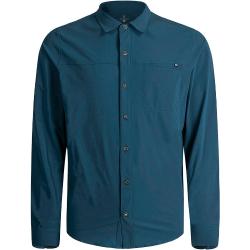 Montura Hosta Confort Fit Long Sleeve Shirt Blu S Uomo