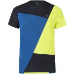 Magliette & T-shirt scontate color block blu L in jersey mezza manica con manica corta per Uomo Montura 