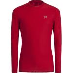 Magliette & T-shirt rosse XXL taglie comode in jersey con manica lunga per Uomo Montura 