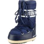 Stivali invernali blu numero 40 di gomma impermeabili per Donna Moon Boot 