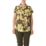 Camicie stampate multicolore L di cotone a fiori manica ad aletta per Donna More by siste's 