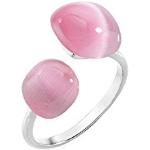 Anelli rosa in argento con pietre per Donna Morellato Gemma 