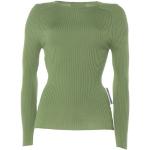 Pullover verde chiaro XS di lana tinta unita manica lunga per Donna Moschino 