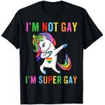 Motivo LGBT Di Unicorno che Dabba Per Il Gay Pride