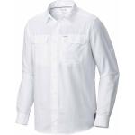 Camicie scontate classiche bianche S in poliestere con manica lunga per Uomo Mountain Hardwear 