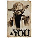 MoviePostersDirect- Maxi Poster BMO Star Wars (Yoda May The Force), 61 x 91,5 cm