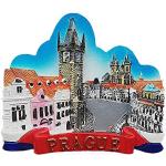 Calamite souvenir in poliresina a tema Praga 