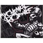 My Chemical Romance MCR Black Parade Rock Portafoglio/Portamonete Bi-Fold Porta-ID & Porta Carte, Grigio