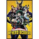 Poster giganti multicolore My Hero Academia 