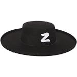 Cappelli da lavare a mano di Carnevale per bambini Zorro 