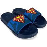 Scarpe sportive larghezza E blu numero 26 di gomma per bambini Superman 