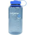 Nalgene Sustain Tritan - Borraccia senza BPA, realizzata con materiale derivato dal 50% di rifiuti di plastica, 32 once, bocca larga, grigio fumo