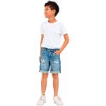 Pantaloncini jeans scontati blu 6 anni in viscosa per bambino Name it di Dressinn.com 