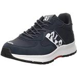 Sneakers larghezza E eleganti blu scuro numero 43 di pelle con tacco fino a 3 cm traspiranti per Uomo Napapijri 