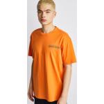 Magliette & T-shirt arancioni XXL taglie comode di cotone con scollo rotondo per Uomo Napapijri 